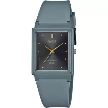 Casio Аналоговые часы Chipkashi Cheap Casio MQ-38UC-2A2 Матовый серо-голубой уретановый ремень Прямоугольный циферблат Унисекс Модель Overseas