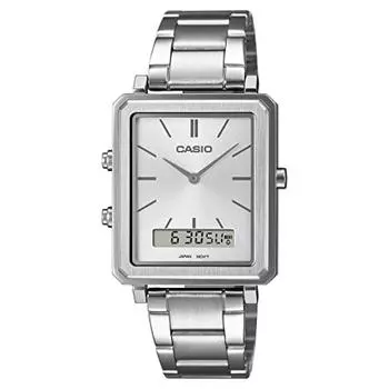 CASIO MTP B205D 7E [] [Casio] Standard Anadesi Rectangul Faience Women s Wristwatch Black Overseas