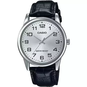 [Casio] Мужские кварцевые часы CASIO Analog MTP-V001L-7B в простой упаковке без подарочной коробки, серебристая модель Overseas