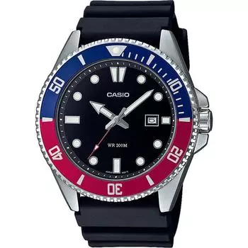 Casio Мужские Часы MDV-107-1A3VEF Черные ( 44 мм)