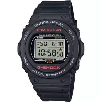 CASIO Мужские G-SHOCK DW-5750UE-1JF [G-SHOCK Базовая модель Серия DW-5700] Круглые часы Черная смола