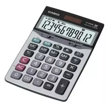 Casio Настольный 12-разрядный калькулятор [Just Size] CASIO Authentic Practical Calculator JF-120VB-N