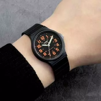 Casio Бесшумные аналоговые студенческие часы для сдачи национальных экзаменов