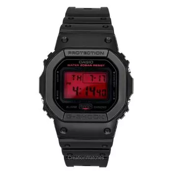 Casio Origin Цифровой полимерный ремешок Кварцевые DW-5600BBR-1 200M Мужские часы красный