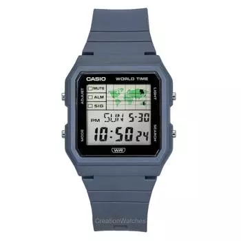 Casio POP Цифровой Ремешок из Биополимера Кварцевые Часы Унисекс LF-30W-2A чёрный