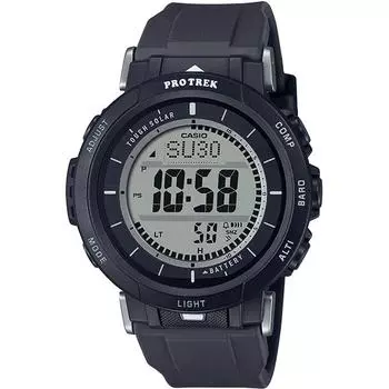 CASIO PRO TREK PRG-30-1JF [PROTREK Camper Line Solar Watch Small Model Mens Rubber Band] Круглый