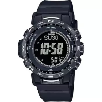 CASIO PRO TREK PRW-35Y-1BJF Black Climber Line Triple Solar Мужские часы ЯПОНИЯ