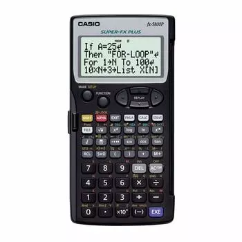 Casio Программа Научный Калькулятор 407 Функции 10 Цифр FX-5800P-N