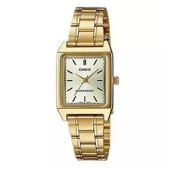 Casio Quartz Ladies Watch LTP-V007G-9E Champagne Gold [Parallel Import]