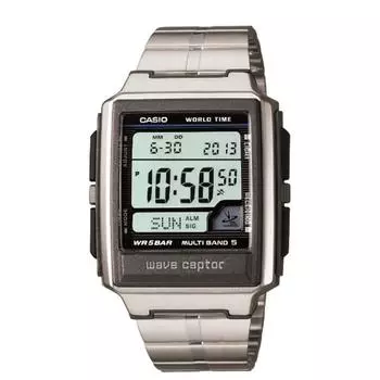 Casio [радиочасы] Wave Ceptor Silver Wv 59rd 1ajf
