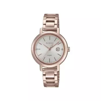 CASIO SHEEN Solar Sapphire Модель SHS 4525CG 4AJF Персиково-Золотой
