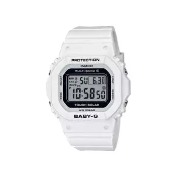 Casio [часы с радио на солнечных батареях] Baby G квадратный дизайн модель белый bGd 5650 7jf