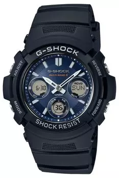 Casio Solar Watch Black G-Shock Radio-Controlled AWG-M100SB-2AJF
