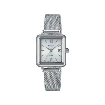 Casio [Solar Watch] Sheen Solar Sapphire Модель Silver Shs D400m 7ajf