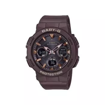 CASIO [солнечный радиосигнал времени] BABY-G (ребенок г) Модель цвета земли BGA-2510-5AJF коричневый