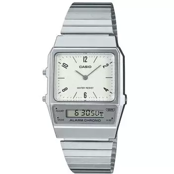 CASIO Standard AQ-800E-7A2 Silver Ivory Analog Digital Watch - Men s & Women s Lightweight