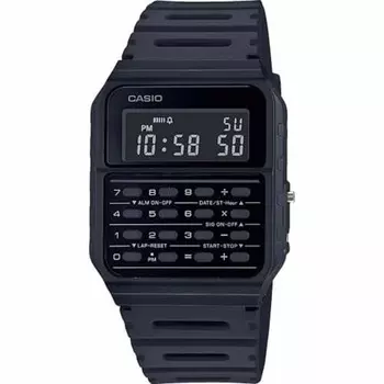 casio standard watch with calculator function calculator watch ca-53wf-1b overseas model