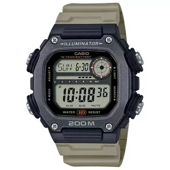 [Casio] Стандартные цифровые часы CASIO DW-291HX-5AV с длинным ремешком, мужские, цвета хаки, модель Overseas [Параллельный импорт]