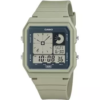 [Casio] Стандартные цифровые часы CASIO с аналоговым дисплеем LF-20W-3A унисекс светло-зеленый цвет Overseas модель [Параллельный импорт]
