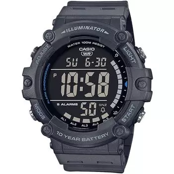 CASIO Стандартные цифровые часы Дешевые Casio Chipkashi Темно-серые зарубежные модели [Casio] AE-1500WH-8BV Мужские [Параллельный импорт]