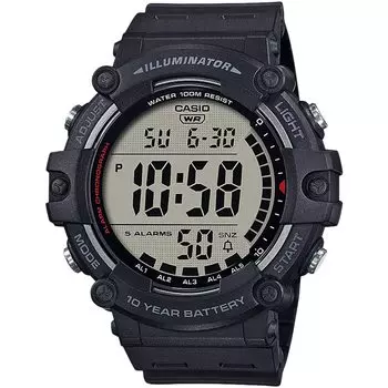 CASIO Стандартные цифровые часы Дешевые Casio Chipkashi Black Overseas Модель [Casio] AE-1500WH-1AV Мужские [Товар]