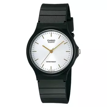 [CASIO] Унисекс аналоговые наручные часы MQ-24-7E2L с уретановым ремешком серебристого цвета - доступная модель Casio Overseas [Параллельный импорт]