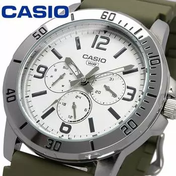 CASIO Watch Casio Watch Watch CHIF Casio Chip Casio Multifunction Calender for Women MTP VD300 3B []