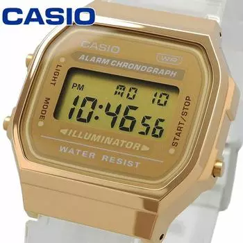 CASIO Watch Casio Watch Watch CHIF Casio Chip Casio Digital For Boys Women A168XESG 9A []