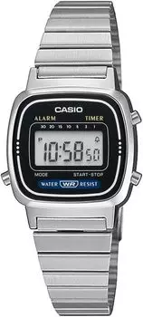 CASIO Watch Digital NEW Design Silver x Black Overseas Model [Casio] Women s LA670WD-1 [Item]
