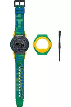 [Casio] Watch G-Shock [] Equipped with Bluetooth Detachable Bezel G-B001RG-3JR Men s Yellow x Green