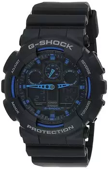CASIO watch G-SHOCK GA-100-1A2