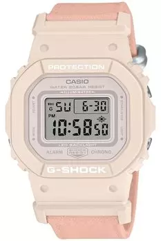 [Casio] Watch G-Shock [] Web limited mid-size model FOOD TEXTILE material cross band Biomass plastic GMD-S5600CT-3JF Men s Pale Pink