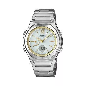 CASIO волновой приемник LWA-M160D-7A2JF [волновой приемник солнечные радиоуправляемые часы Multi Band6] Круглый