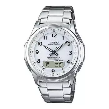 CASIO волновой приемник WVA-M630D-7AJF [волновой приемник солнечные радиоуправляемые часы Multi Band6] Круглые часы