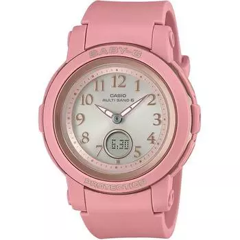 CASIO Women s Baby-G BGA-2900AF-4AJF [BABY-G BGA-2900 SERIES] Round Watch Pink Resin Digital Analog