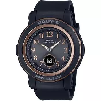 CASIO Women s Baby-G BGA-2900AF-1AJF [BABY-G BGA-2900 SERIES] Round Watch Black Resin