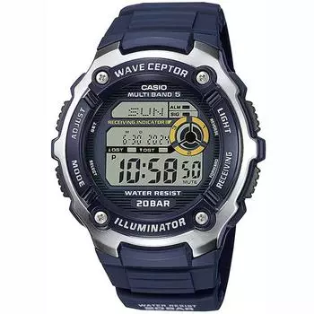 Casio Wv 200r 2ajf [Waveceptor 20 Atm Водонепроницаемые Многодиапазонные 5 Радио Часы Серия Wv M200r]