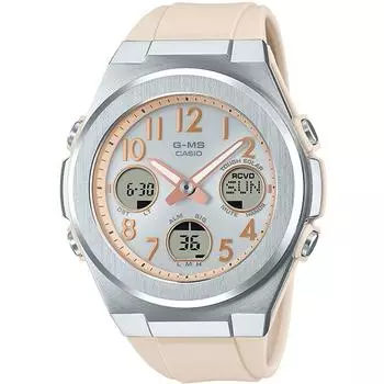 CASIO женские часы Baby-G MSG-W610FE-4AJF [BABY-G G-MS] круглые цифровые аналоговые