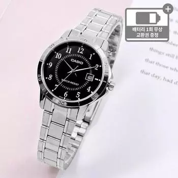 Casio Женские деловые металлические часы
