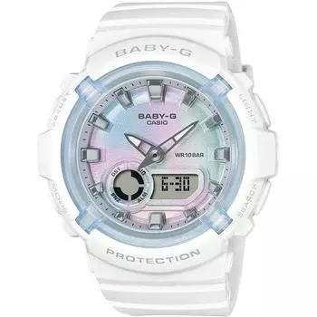 CasioCASIO Baby G Baby G BGA 280 7AJF BABY G Женская резинка Veryvery BABY G Белый