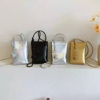Casual Crossbody Mobile Phone Bag Ins Simple and Fashionable Korean New Shoulder Bag Women s Beautiful Bucket Bag
