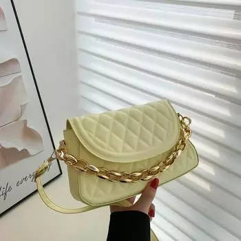 Casual retro small bag 2024 summer new simple fashion messenger bag simple shoulder bag casual small square bag чёрный