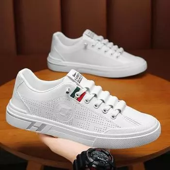 Casual trendy shoes men four seasons breathable outdoor sports shoes student running shoes slow walking shoes Platform Sneaker 39