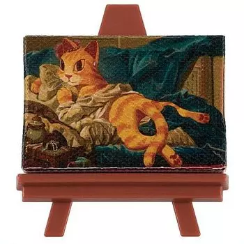CAT ART Canvas Collection Gacha Игрушка-капсула Gacha [6]. Одалиска/Фуньянсуа Бугна] (один предмет)