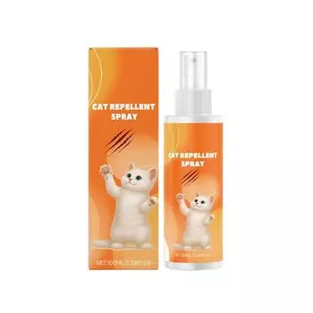 Cat Behavior Guidance Spray, Furniture , Anxiety Relief, Suitable For Multi-pet Families, Non-irritating,100ML One Size оранжевый