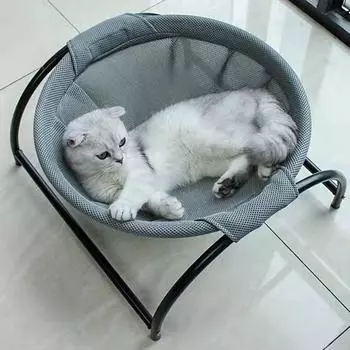 Cat Dog Bed Pet Hammock Cat Standing Bed Pet Supplies Full Wash Stable Structure, Detachable Excellent Breathability