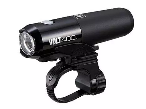 Светодиодная фара CAT EYE VOLT400 с зарядкой от USB HL-EL461RC передняя левая чёрный