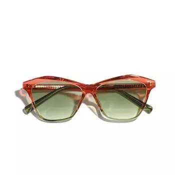 Cat Glasses Street Sunglasses Men S Retro Color Matching Sunglasses Women