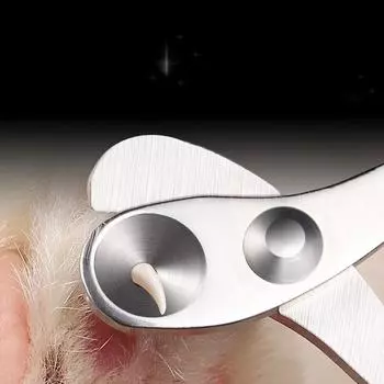 Cat Nail Scissors Professional Pet Dog Nail Clippers Toe Claw Trimmer for Puppy Cats Anti-hurt Blood Line Pet Grooming Products розовый