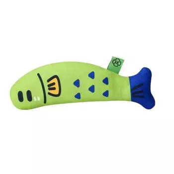 Cat Toys Plush Catnip-Filled Interactive Cat Toy for Bored Indoor Adult Cat one size зелёный